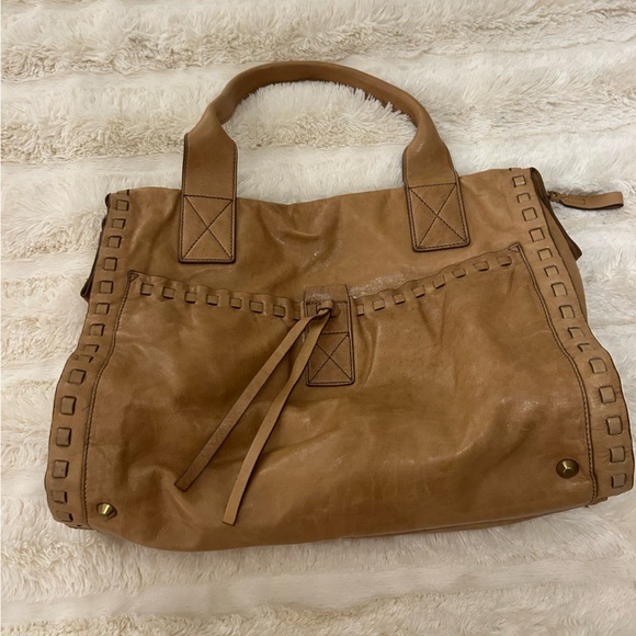 Kooba Tan Leather Bag - Picture 1 of 13